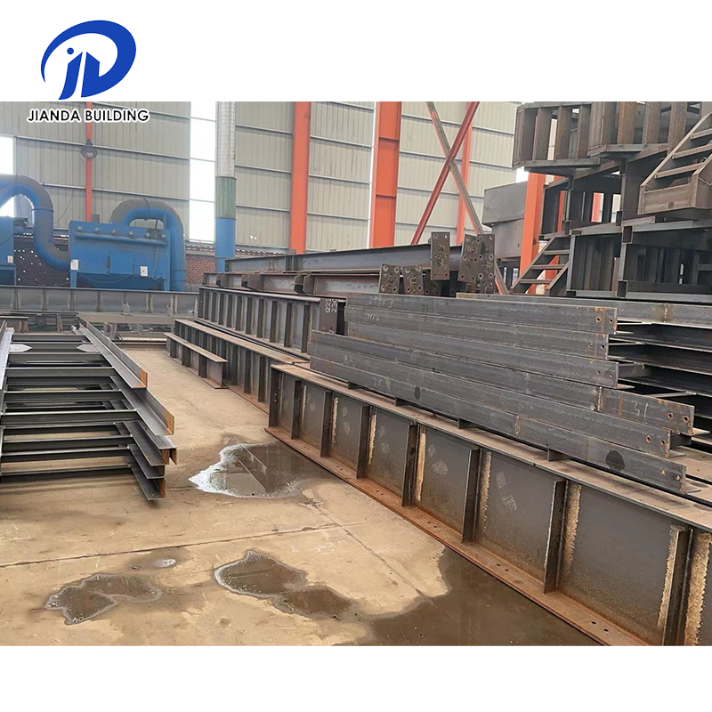 Steel Column Frame Steel Processing for Steel Structure Factories/Warehouses