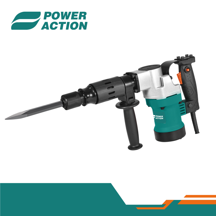 Отбойный молоток электрический 1200Вт Power Action