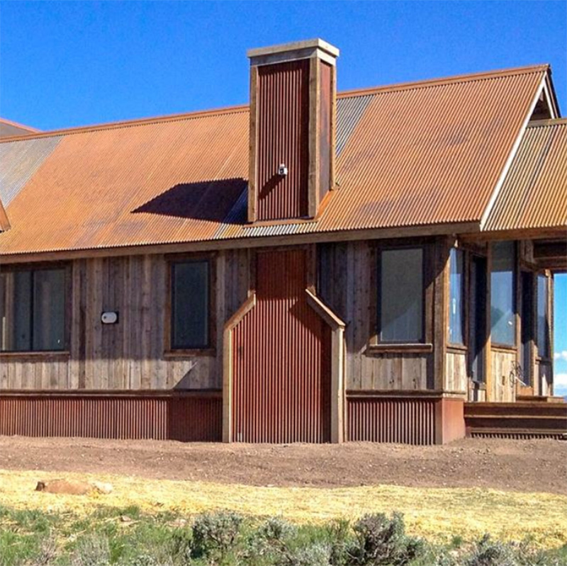 Corrugated Corten Steel Roofing Sheet Metal Siding/Cladding