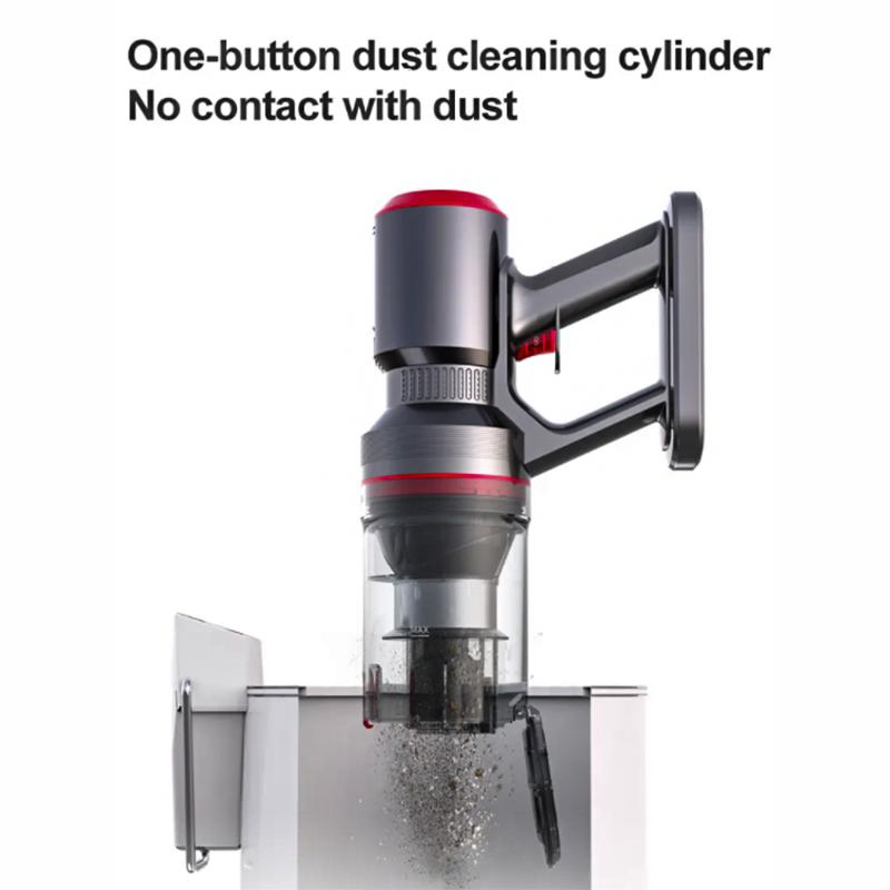 Cordless Vacuum Cleaner Independent Electric Floor Mopping with One-Button Dust Cleaning Cylinder