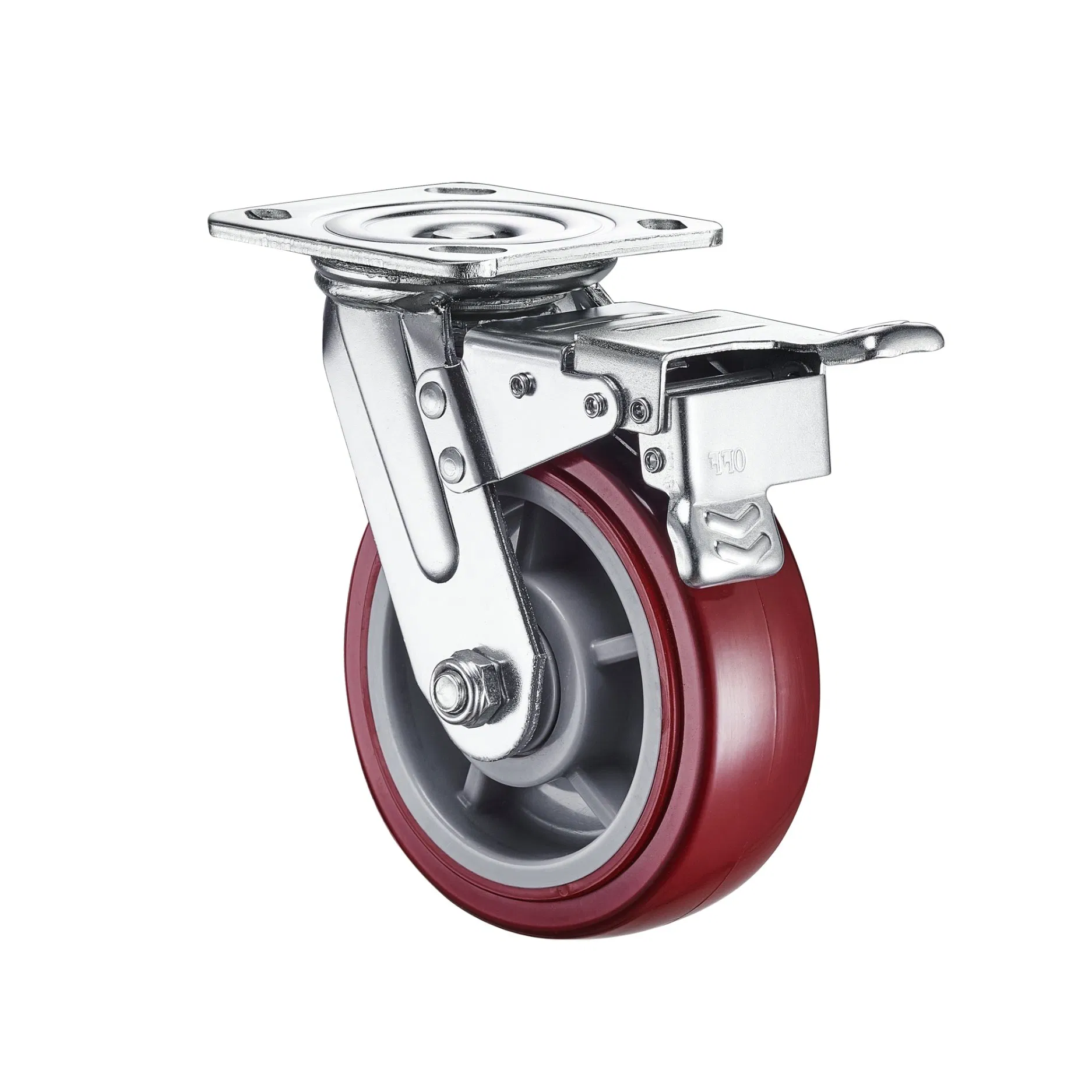 Best Selling 4/5/6/8" Caster Wheel Industrial Castor for Wharf Transportation Equipment