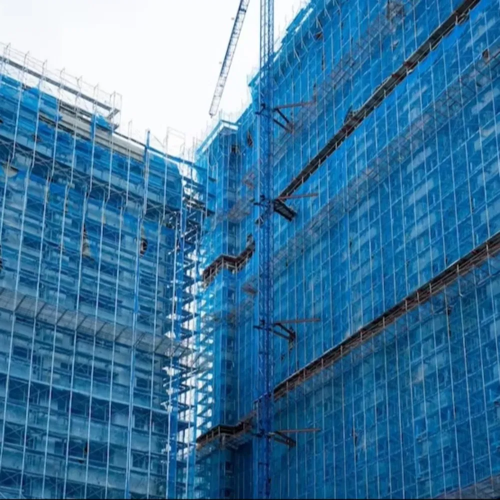 Eco-Friendly Debris Fence Balcony Safety Construction Netting Building Scaffolding Net Supplier