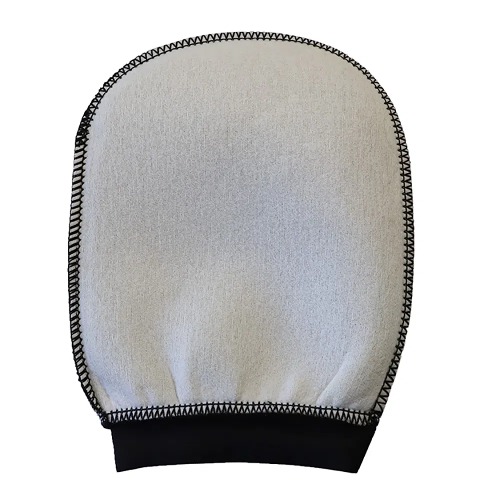 Quickly Delivery Eco-Friendly Body Scrub Remove Dead Skin Blue Exfoliating Glove Mitt with Custom Logo