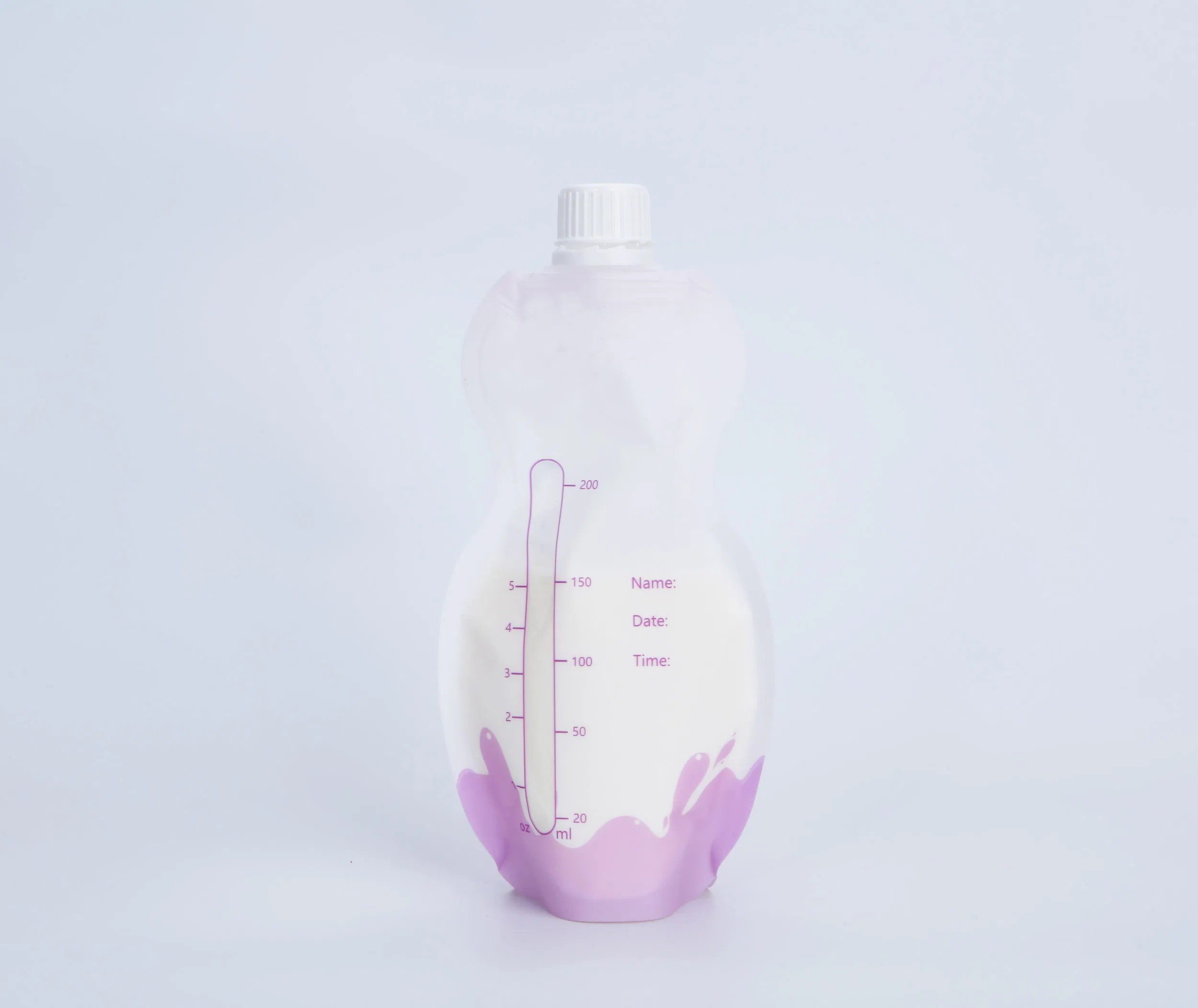 BPA-Free Breastmilk Storage Bags, Disposable Milk Storage Bags for Refrigeration & Freezing