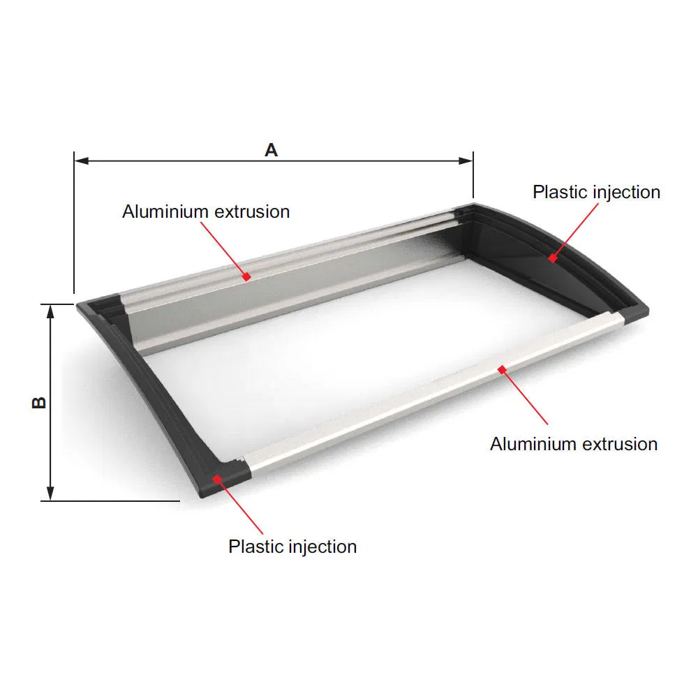Factory Direct Sale Tempered Low-E Glass Chest Freezer Sliding Glass Door