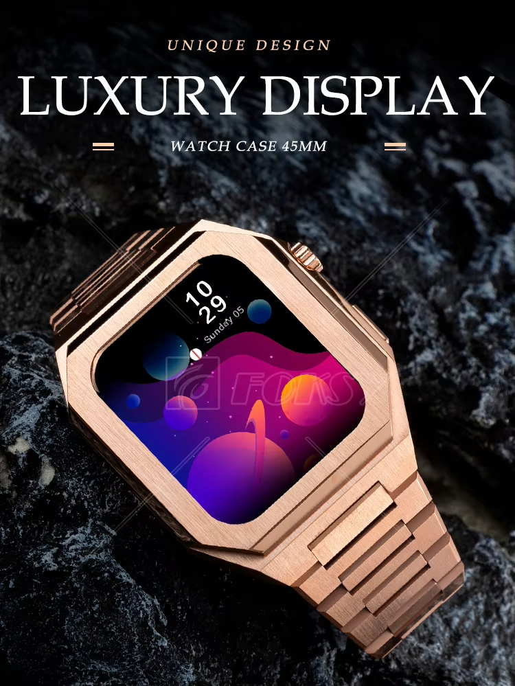 Кожаный ремешок и чехол для Apple Watch