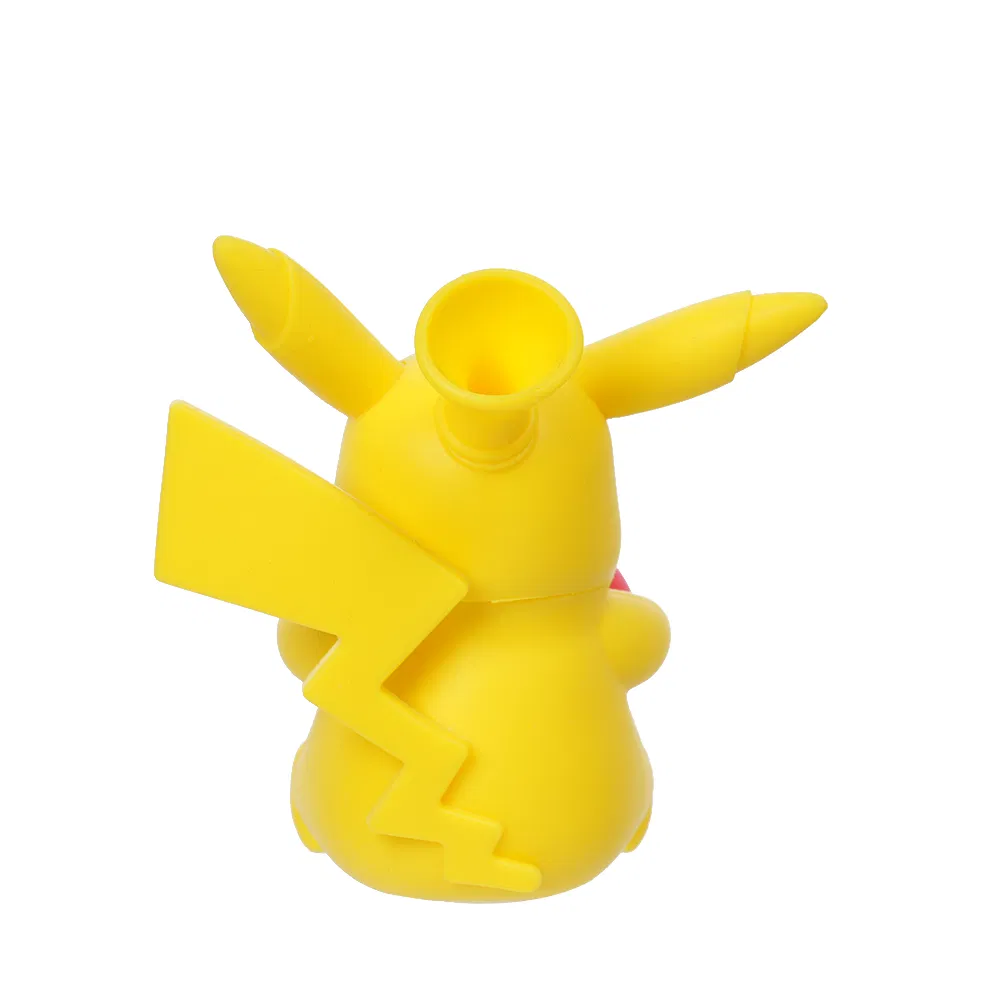 Pokemon Waterpipe Pikachu Silicone Handpipe with Heart Bowl