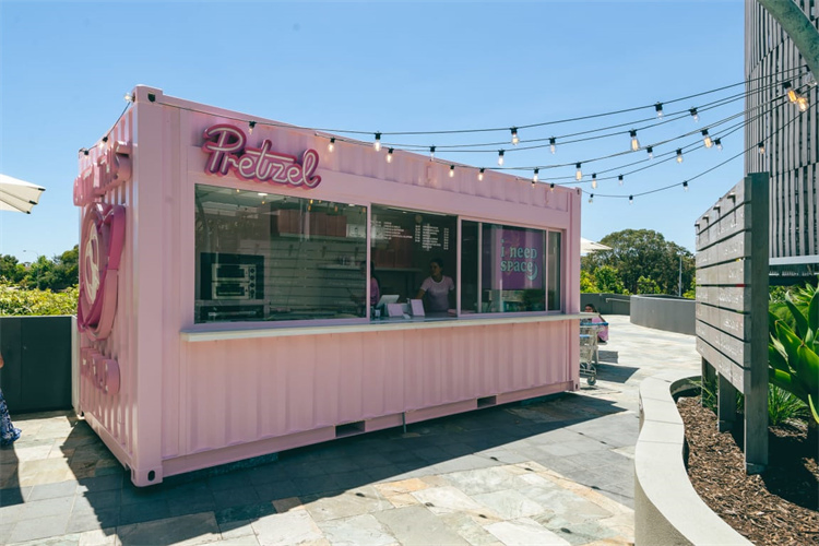 Low Price New Design Prefabricated Houses for Fast Food Bubble Tea