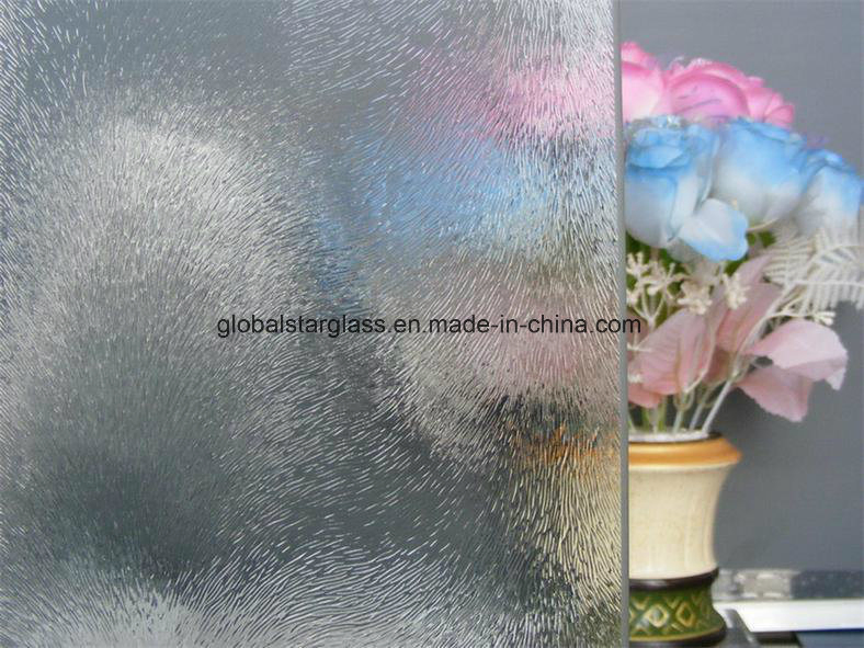 China Manufactured 3mm 4mm 5mm 6mm Chinchilla Patterned Figured Glass/Decorative Glass/Textured Glass