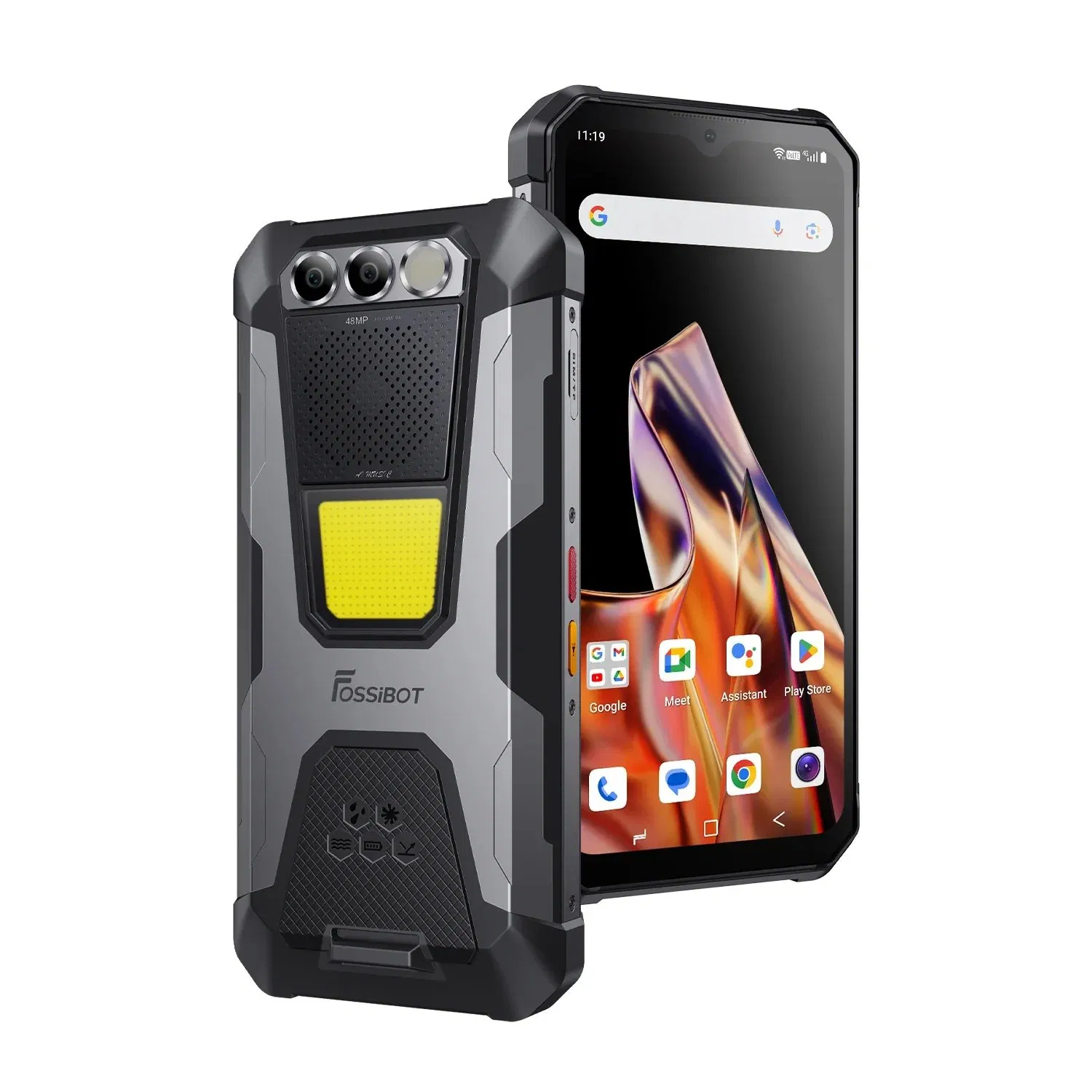 Защищённый смартфон FOSSiBOT F106 Pro 8/256GB, 12000mAh, IP68