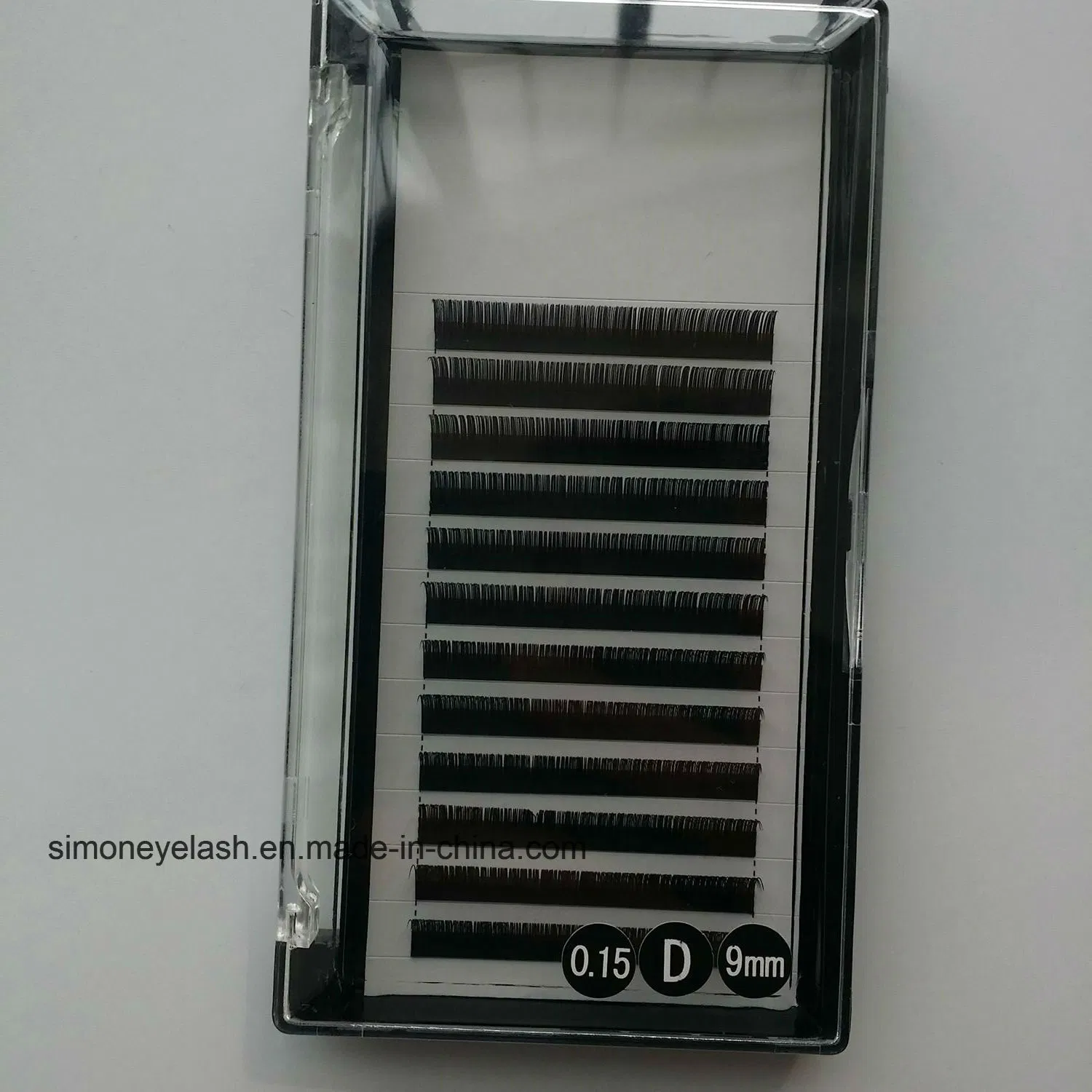 Classical Individual Lashes Soft PBT Matte Black Eyelash Extension