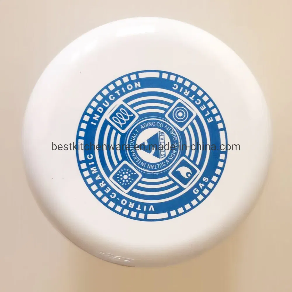 1.2L Enamelware Tea Pot Graceful Enamel Kettle with Bakelite Handle/Teapot