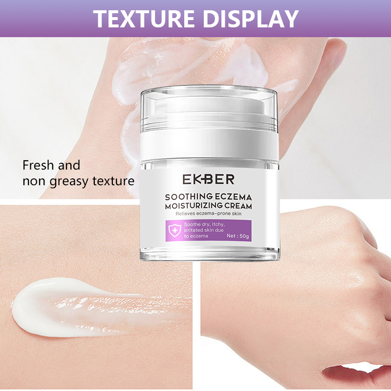 Private Label Soothing Eczema Moisturizing Cream Chinese Herbal Moisturizer Relieves Eczema-Prone Skin