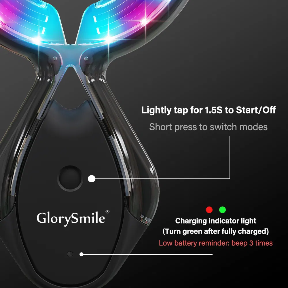 Professional at-Home Teeth Whitening Kit -3-Mode LED Light