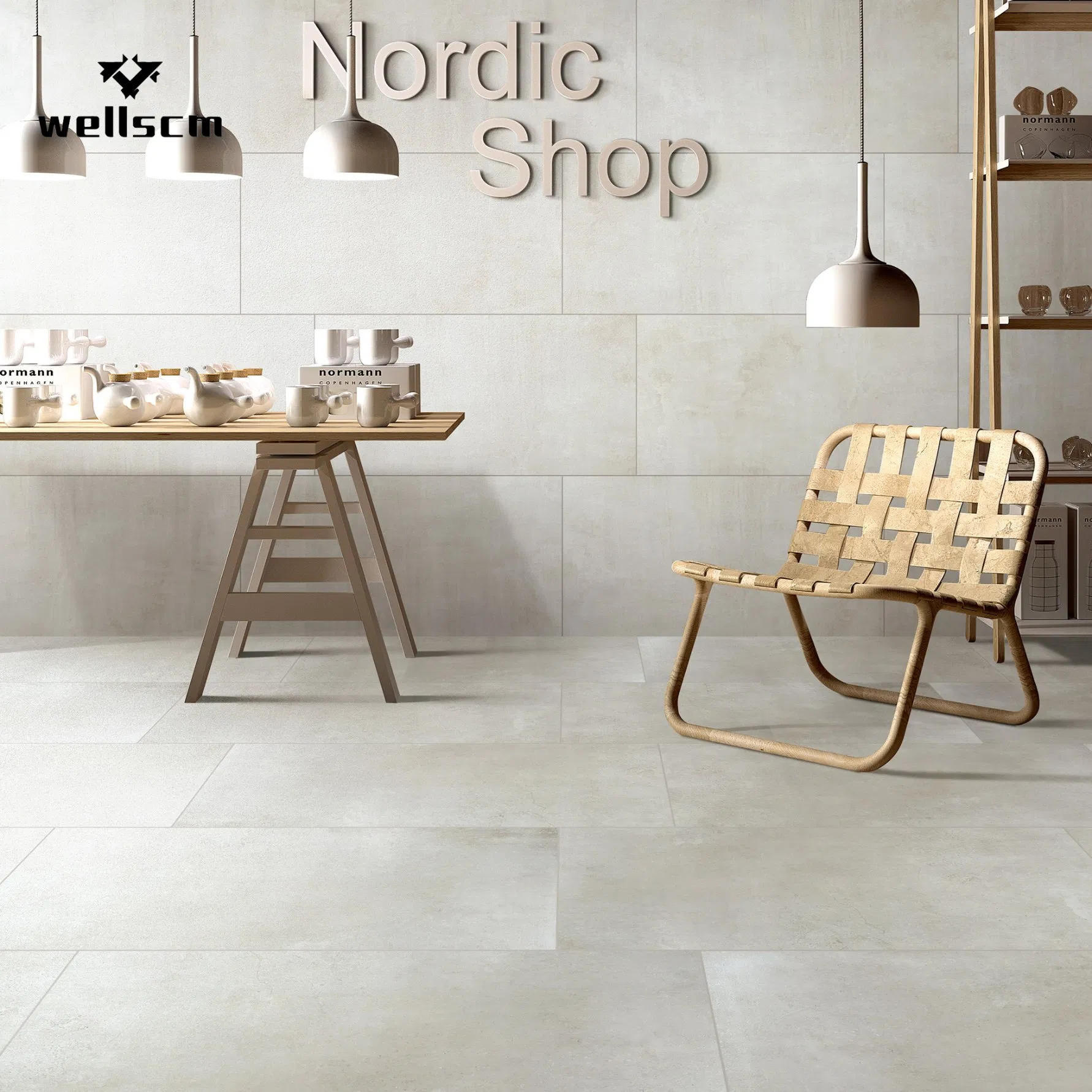 60X60 Sri Lanka Polished Glaze Marble Floor Porcelain Tile