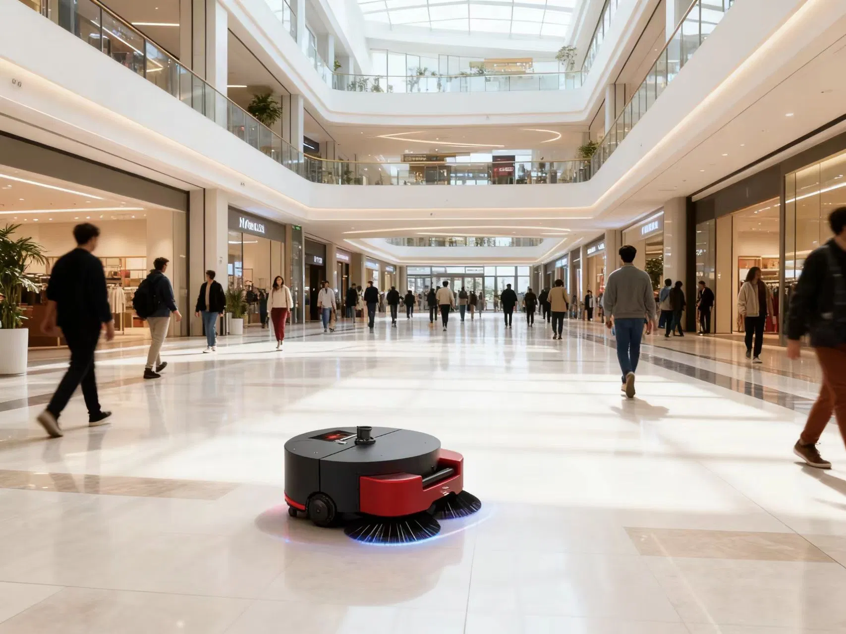 Intelligent Navigation Vacuum Cleaner with Smart Mapping Technology