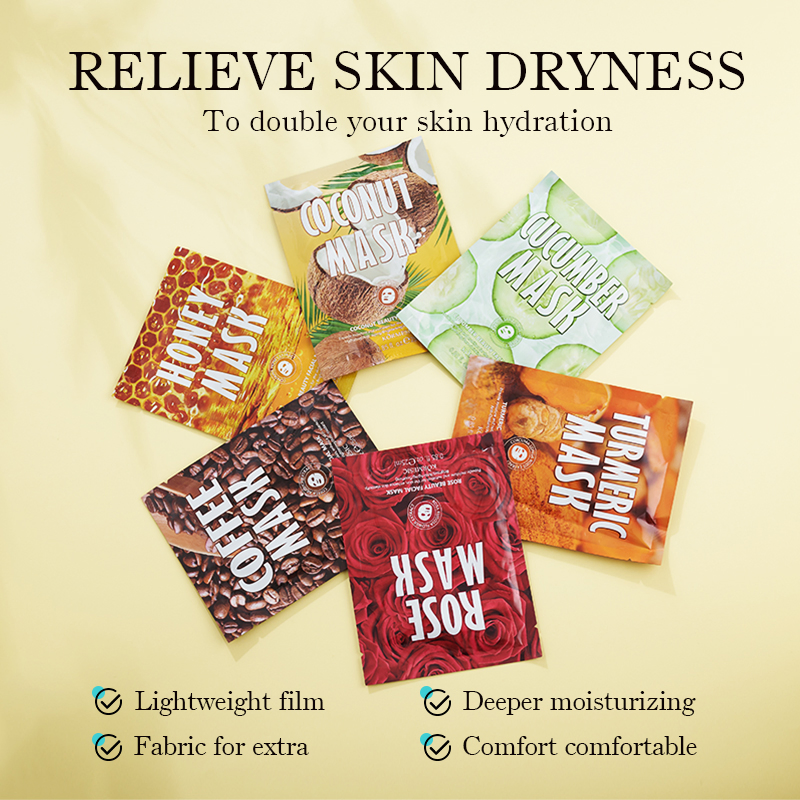 Luxury Honey Extract Skin Brightening Rose Facial Mask