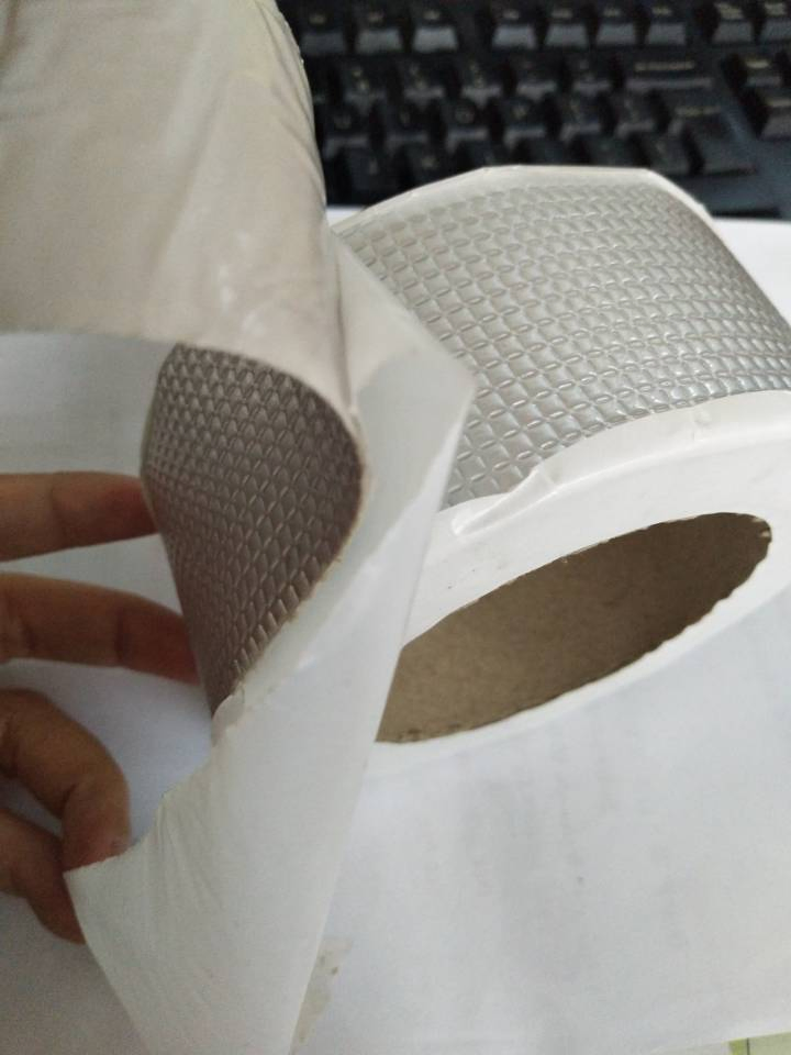 High Quality Aluminum Butyl Tape / Butyl Rubber Tape / Butyl Waterproof Tape / Flashing Tape / Butyl Adhesive Tape / Aluminum Butyl Tape / Butyl Sealing Tape