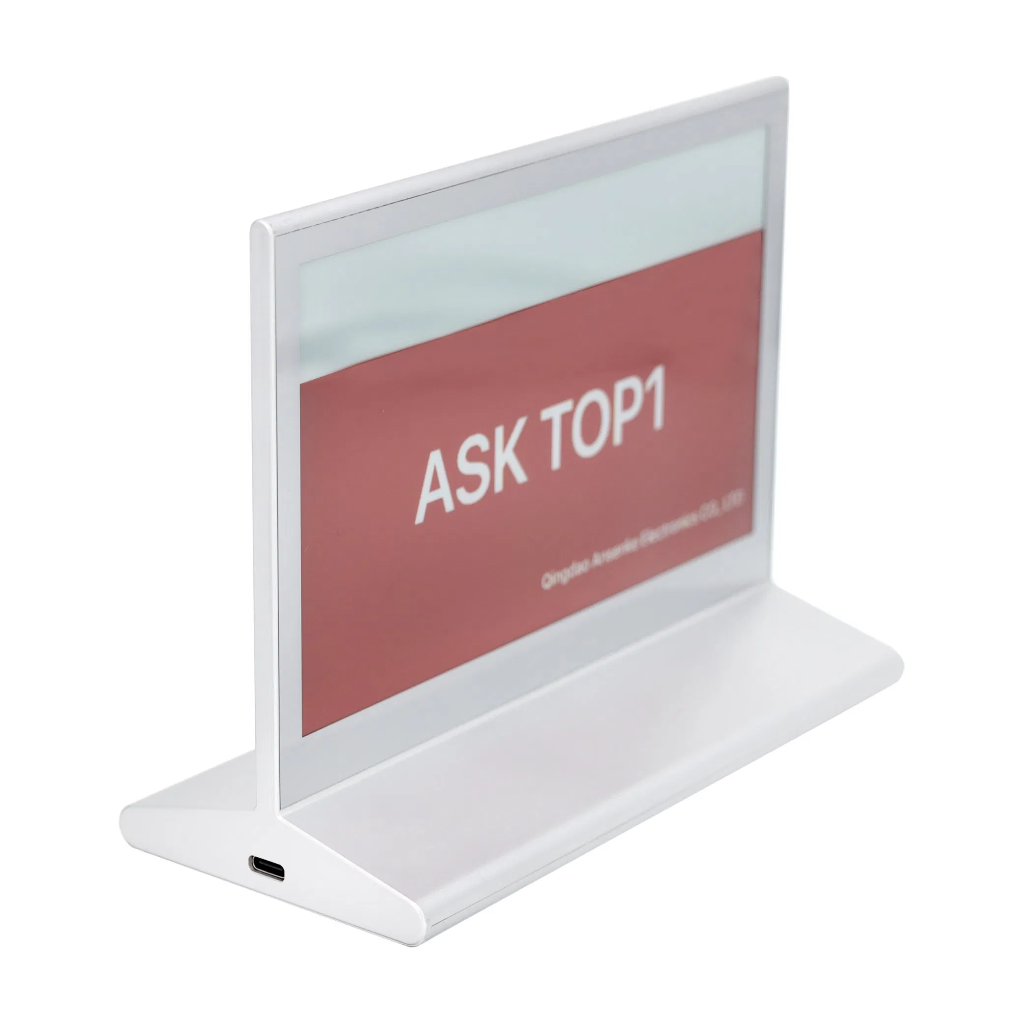 Smart Dual-Sided Desktop Information Display Customizable E-Ink Display for Interactive Meeting Tables & Executive Office Status ODM