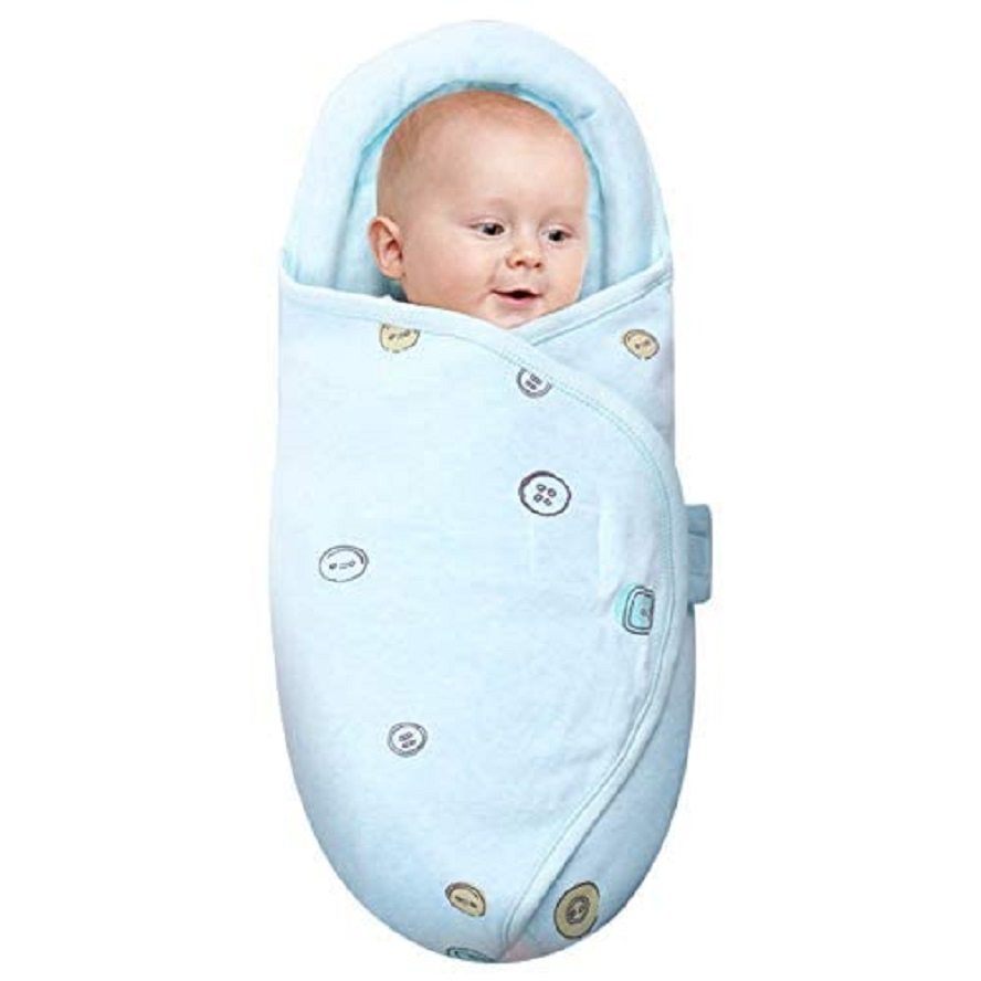 Factory Outlet Newborn Baby Boys Girls with Head Protecting Bunting Bag