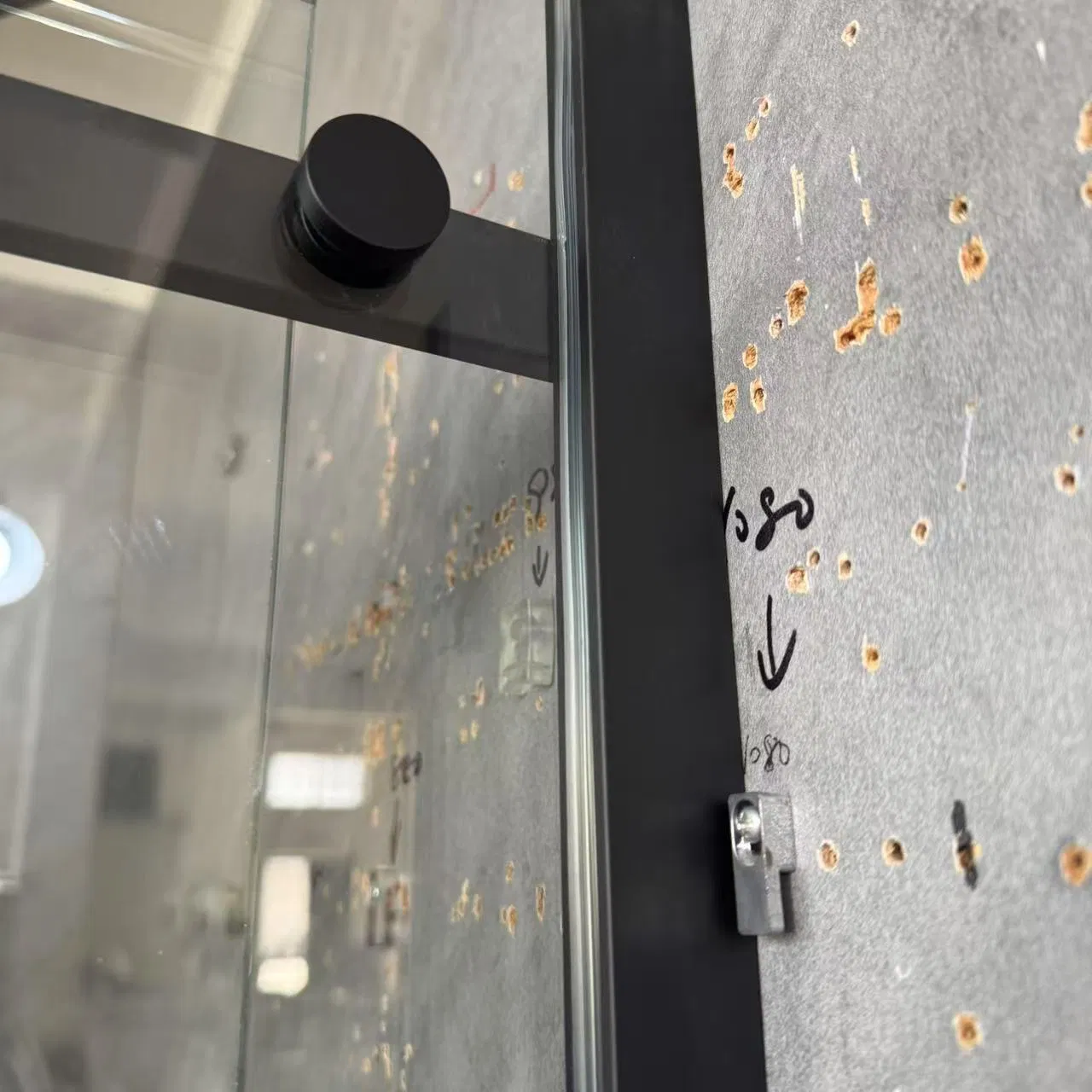 Bst 2025 European Sliding Hardened Glass Bathroom Shower Cabin