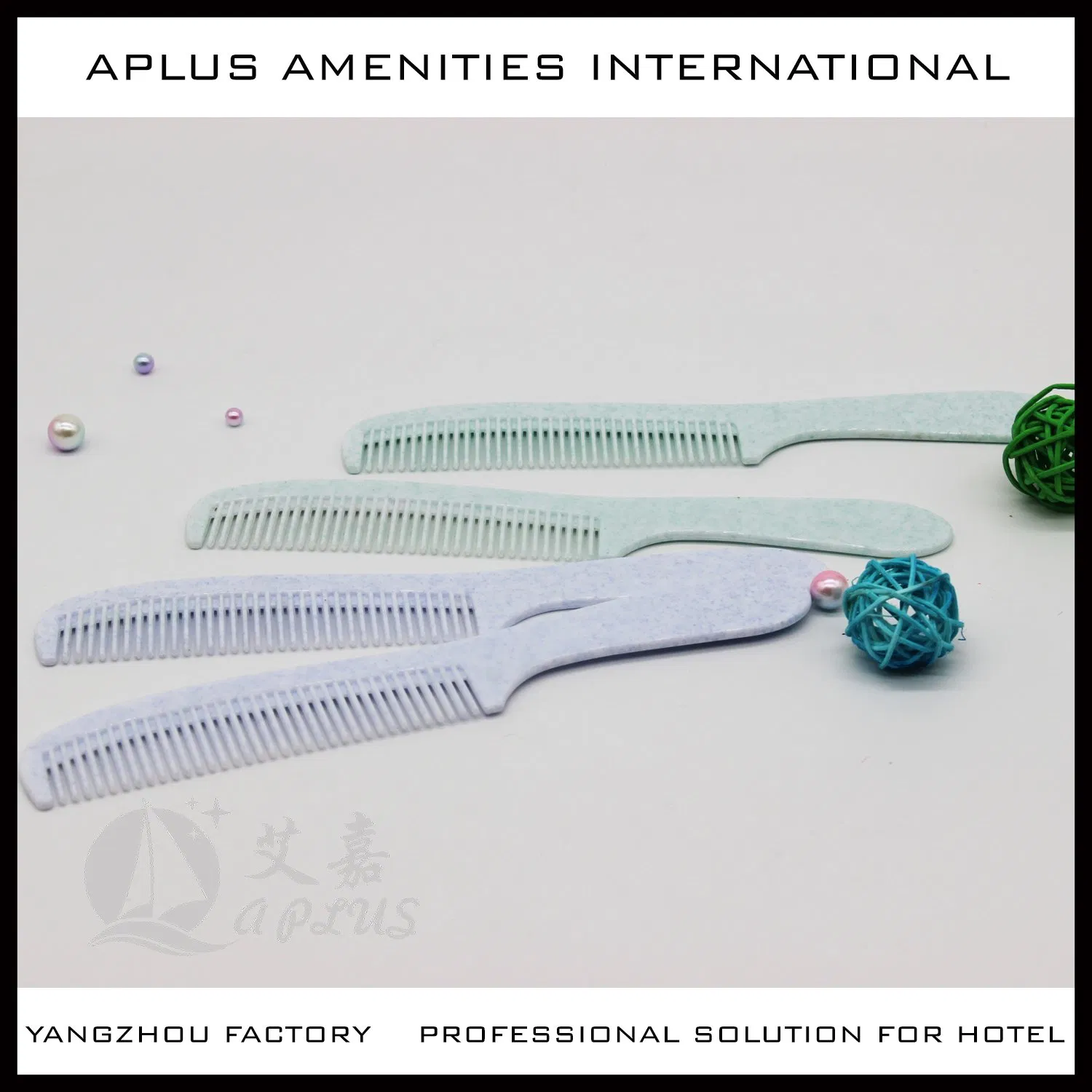 Hotel Comb Disposable Fashionable Wholesale Hotel Amenities Set Hair Comb 07