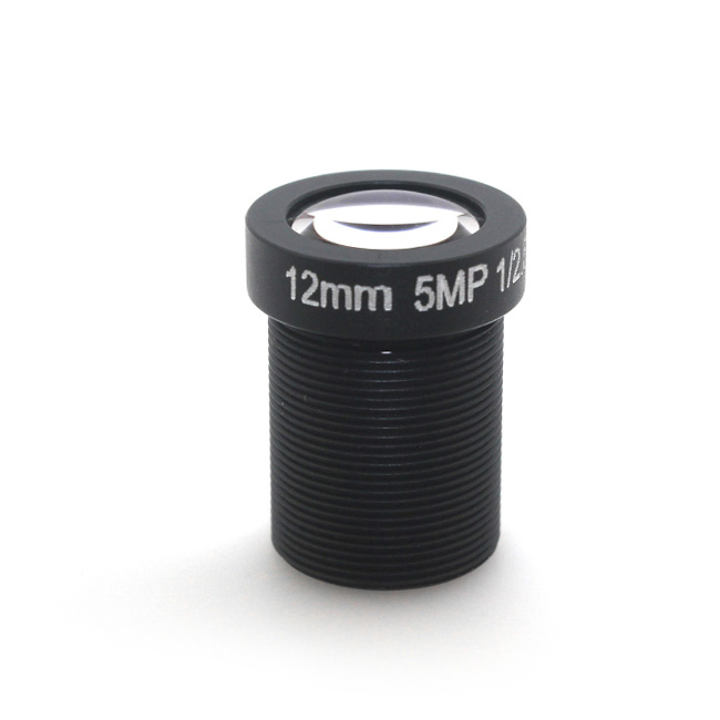Объектив 12mm F2.0 M12 5MP для CCTV камер