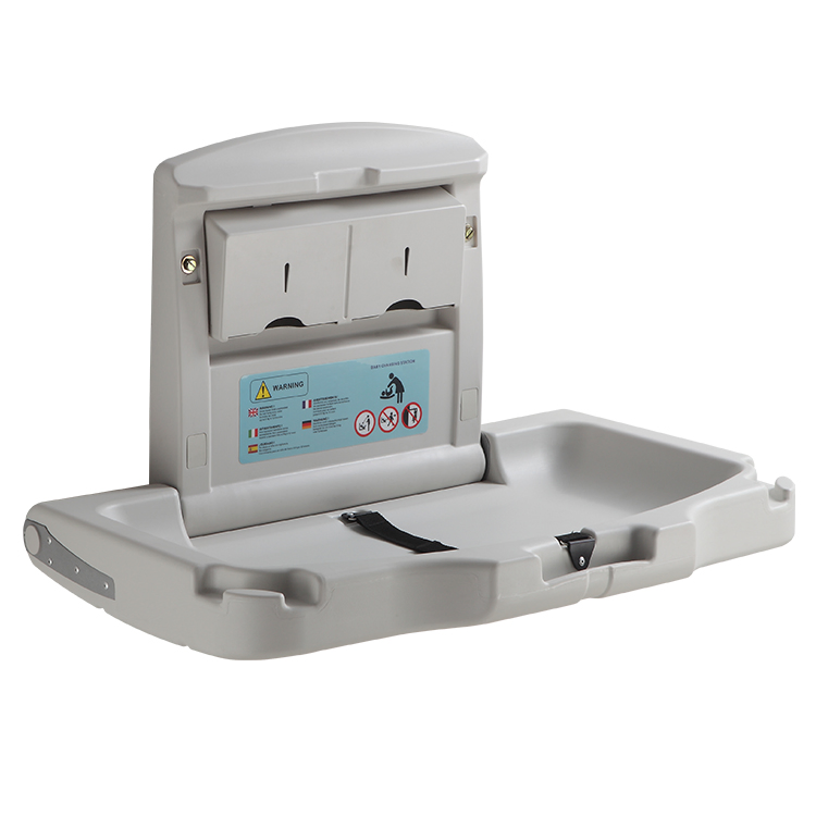 Baby Changing Station ASTM Standard Wall Mounted HDPE Baby Changing Station