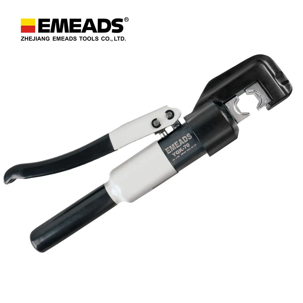 Yqk-70 Hand Operated Hydraulic Crimping Tool Range 12 AWG-2/0 AWG for Cable Lugs Hydraulic Crimping Crimper