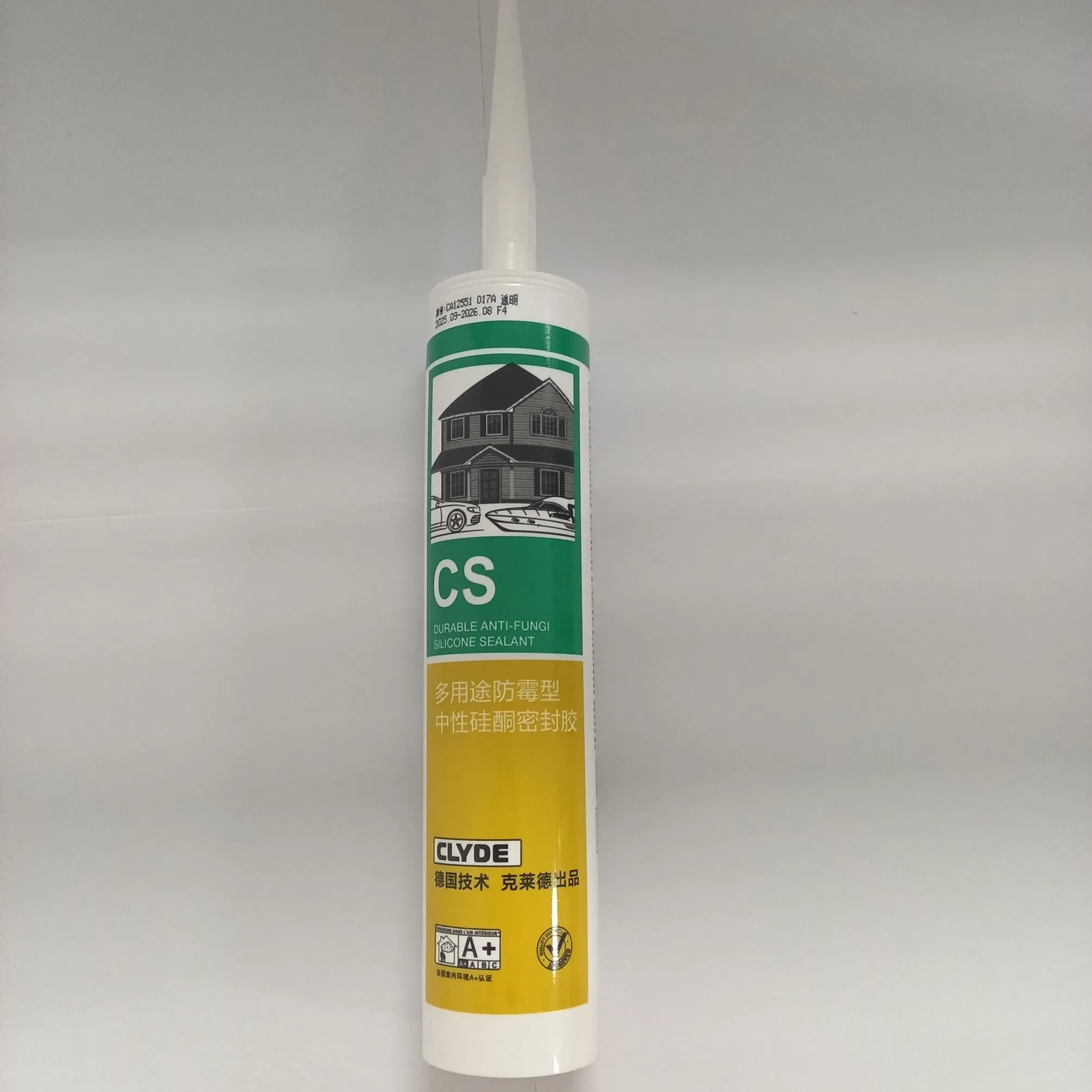 Weatherproof Clear Silicone Sealant for Skirting Line Door Frame