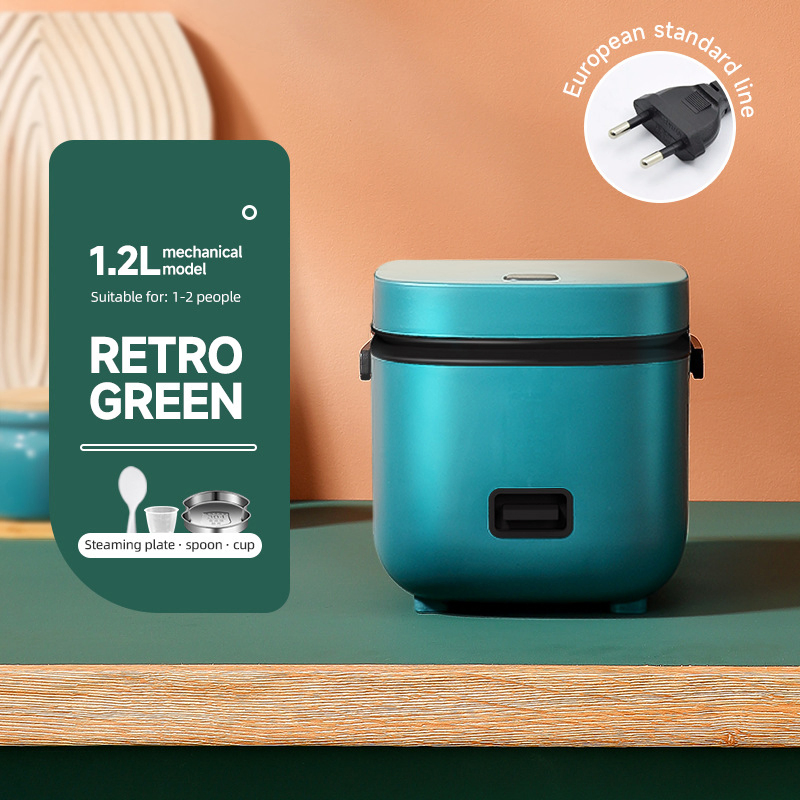 1.2L Exquisite Mini Smart Rice Cooker with Aluminum Alloy Non-Stick Inner Liner