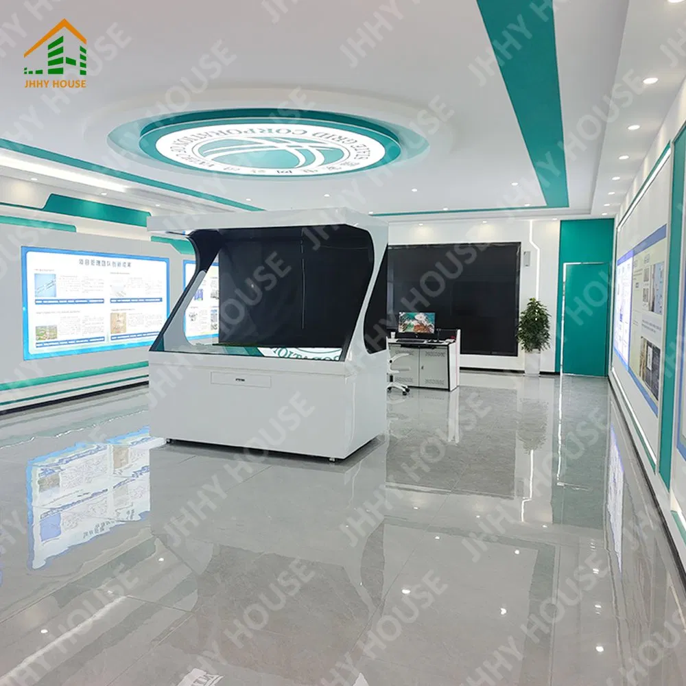 Direct Sales Flat Pack Container House State Grid Project Successful Showcase Prefab House