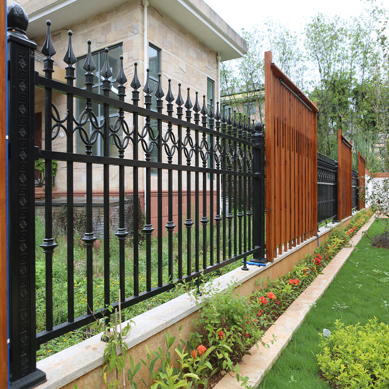 High-Quality Aluminum Fence and Railing, ISO9001 Certified, Powder Coating