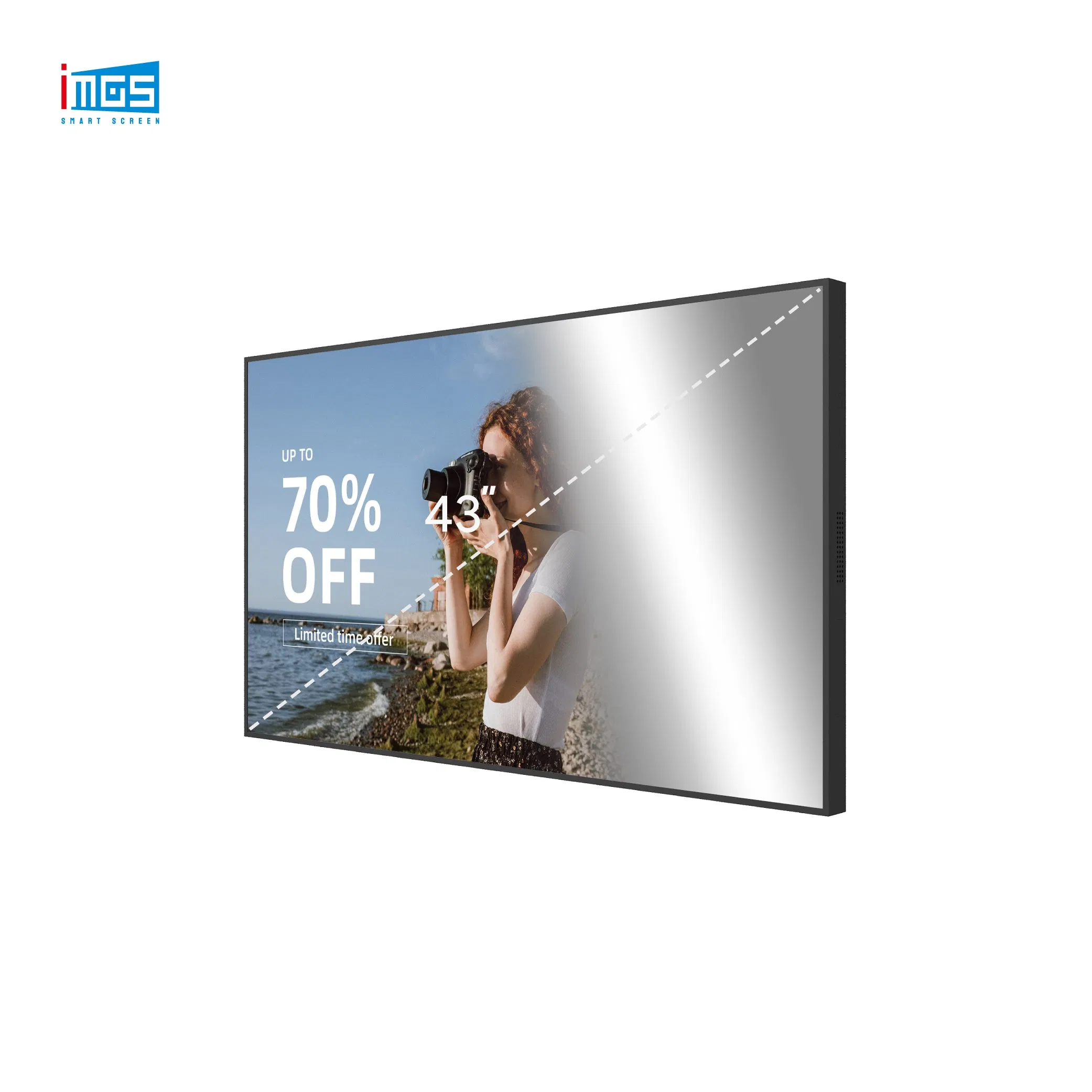 Интерактивный 43-дюймовый LCD экран для рекламы и киосков