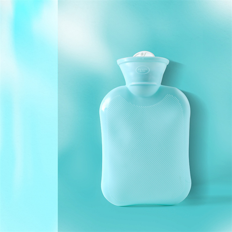 Reusable 500ml/1000ml PVC Warm Hand Heat Hot Water Bottle Bag with Cover