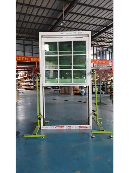 Modern UPVC Single Hung Vertical Sliding Window with Insulated Glass and Screen