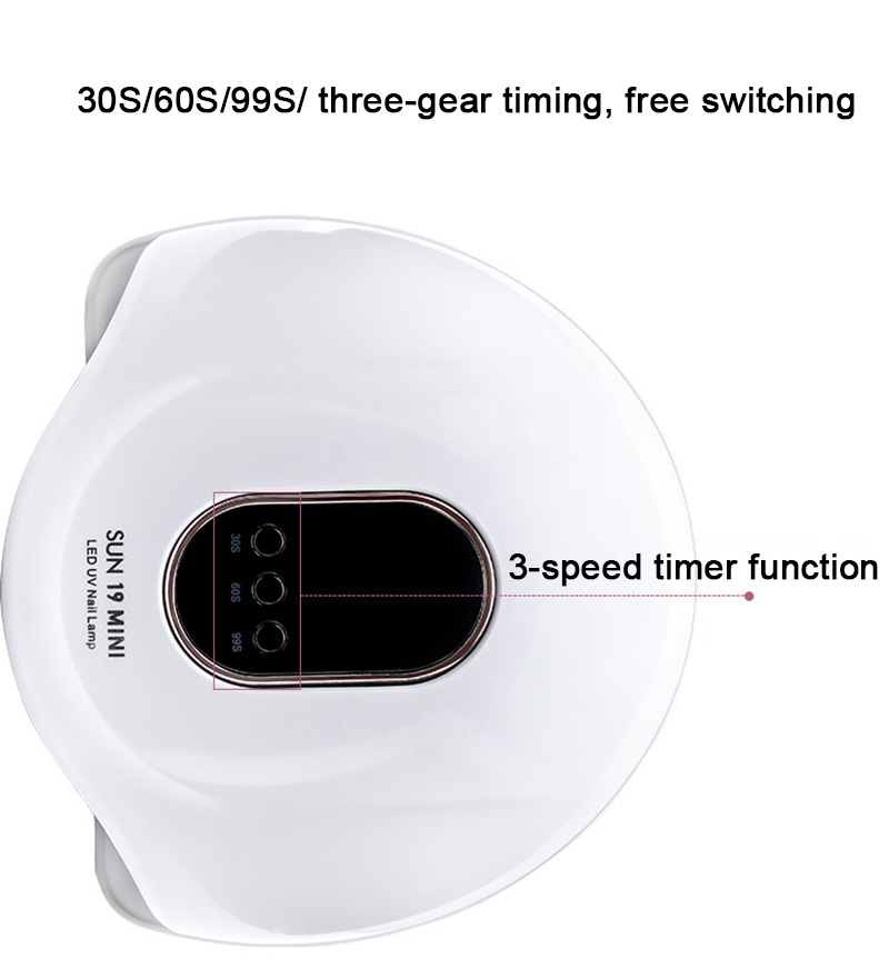 72W Nail Care LED UV Nail Gel Dryer Nail Lamp