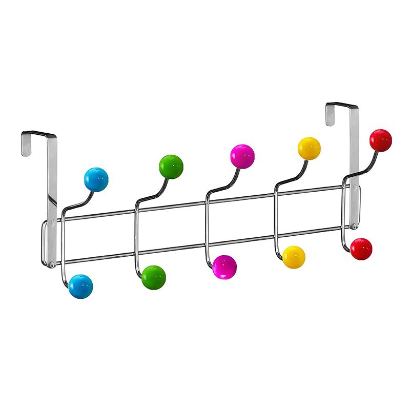 Wholesale Modern Metal Wire Hooks for Hanging Colors Hooks Chrome Plated Over The Door Hook Hanger