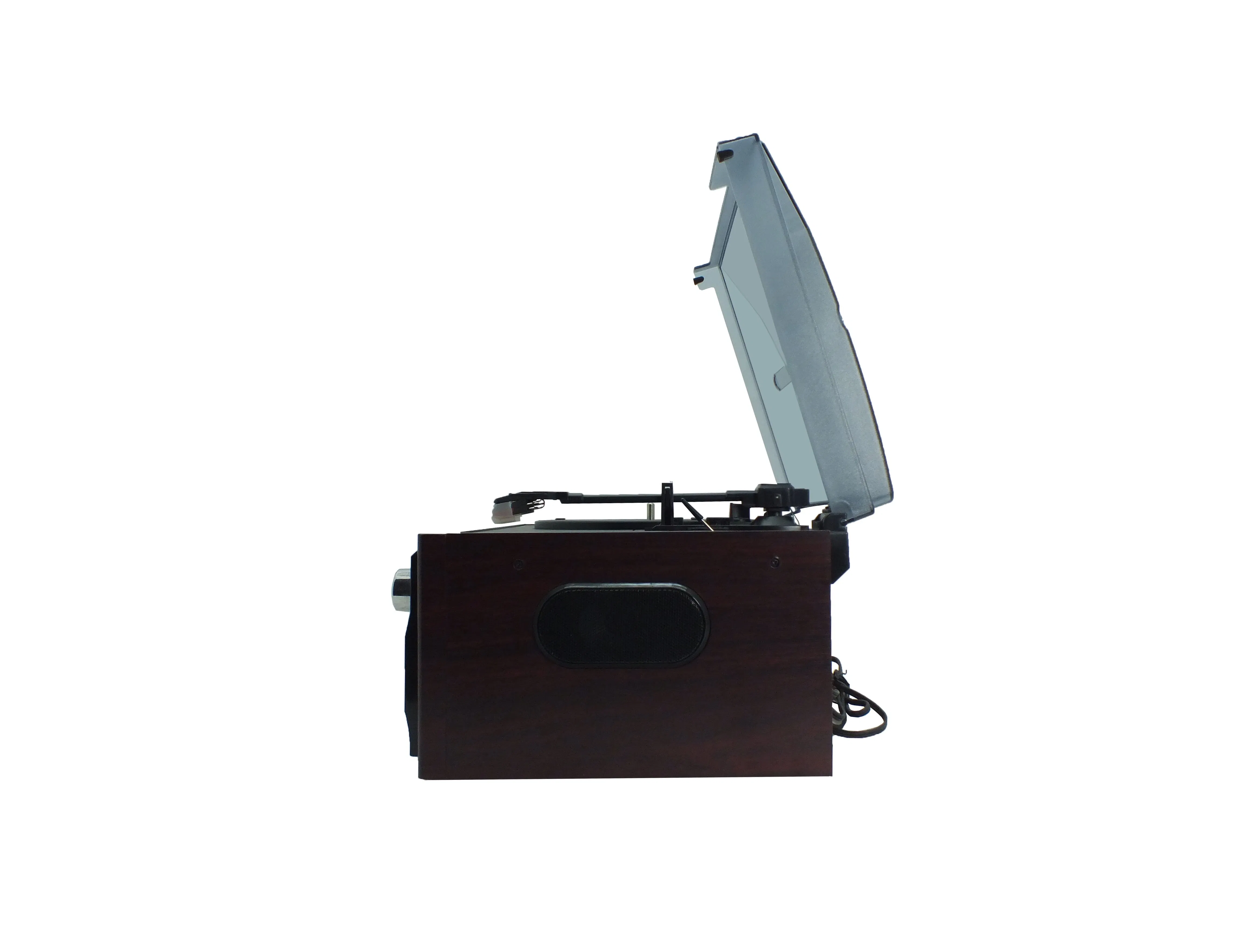 Retro Multi Turntable Record Player with Built-in Speakers