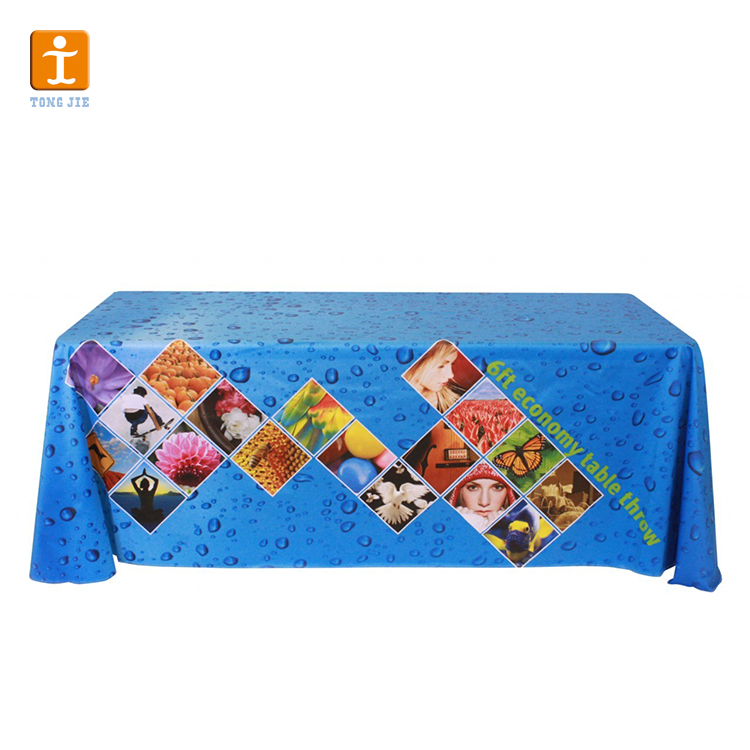 Custom Hanging Large Size of Digital Printing Tablecloth Banners