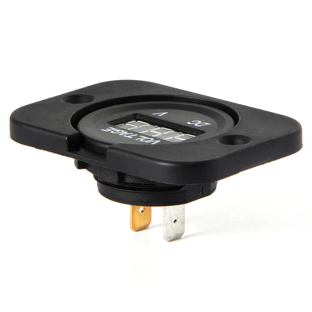 DC 12-24V LED Waterproof Digital Voltmeter Panel Meter