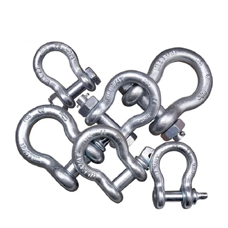 Heavy Duty Forged Stainless Steel Lifting Bow Anchor Shackles