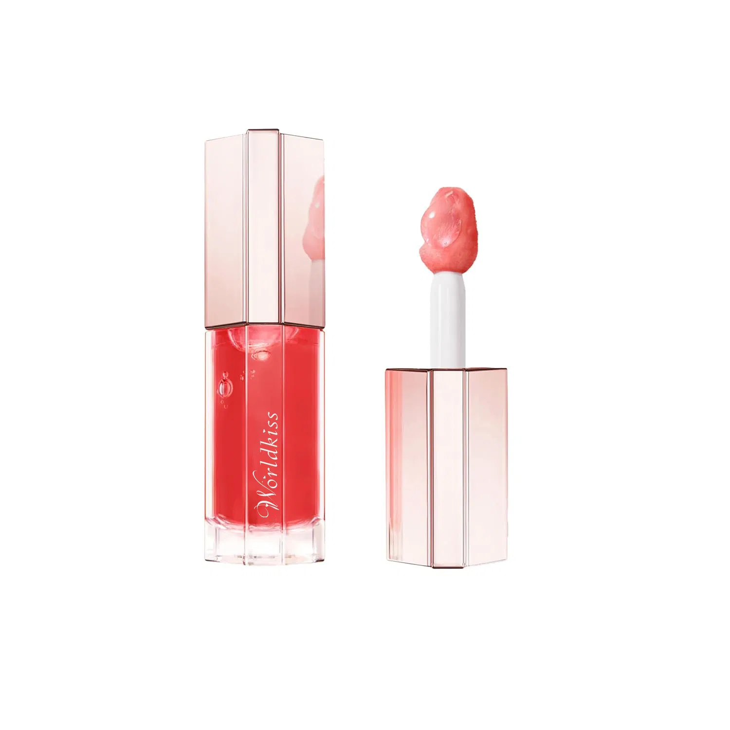 Hydrating Lip Gloss Oil in Gloss Long Lasting Moisturizing Shine Vegan Private Label Lipgloss