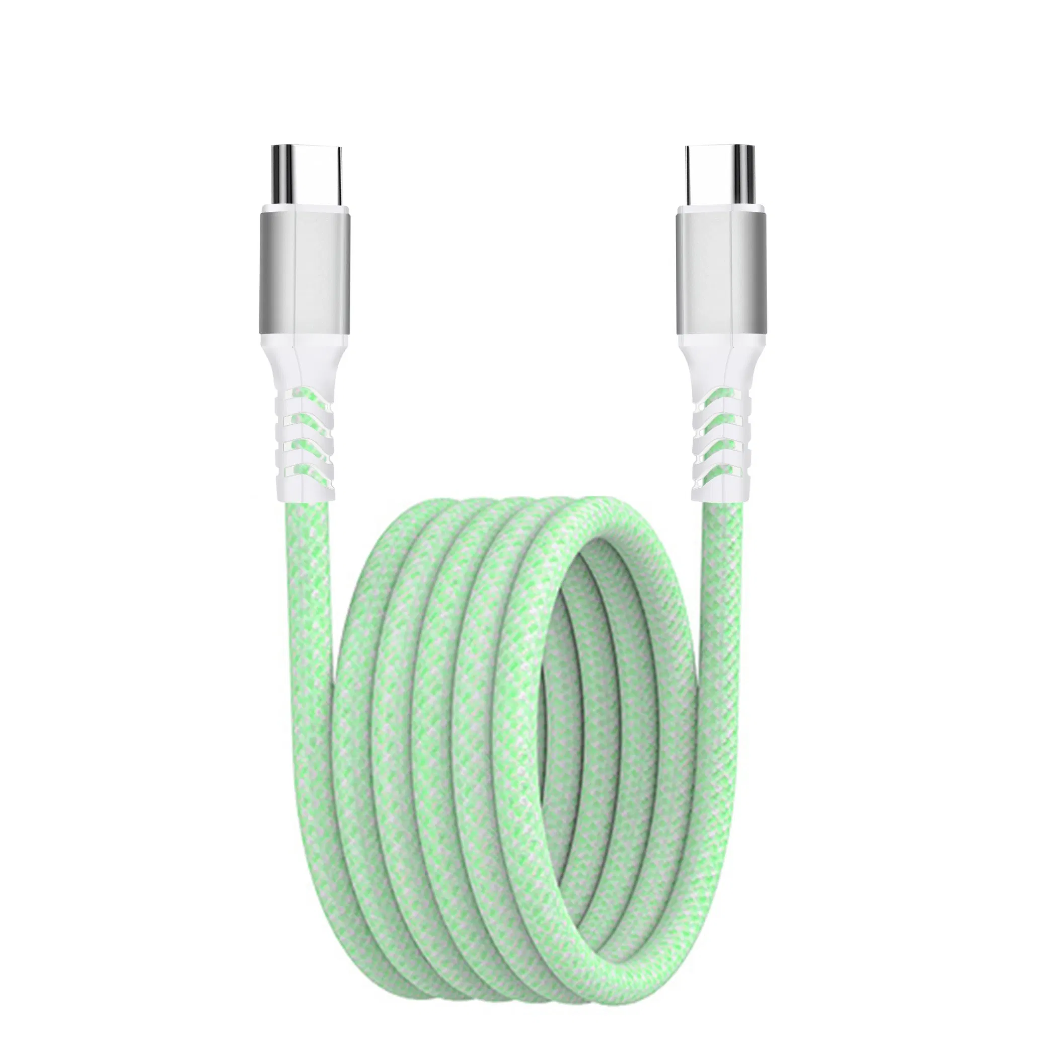 OEM Factory Custom USB C Magnetic Charging Cable Pd 1.8m 100W Magnetic Absorption USB C Cable Wholesale Manufacturer in China