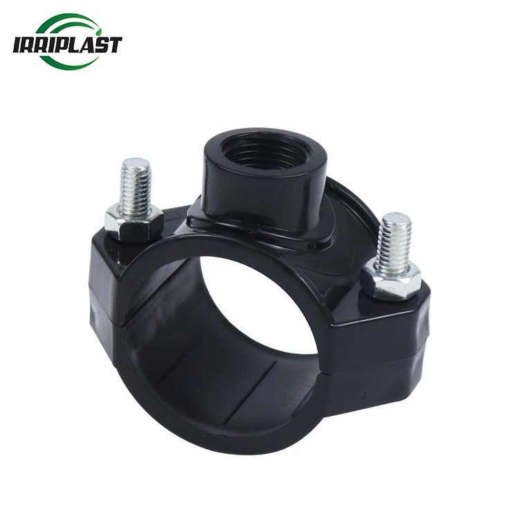 Brass Insert Saddle Facory Price High Quality Irrigation HDPE PE PP Compression Fittings PVC HDPE Ball Valve