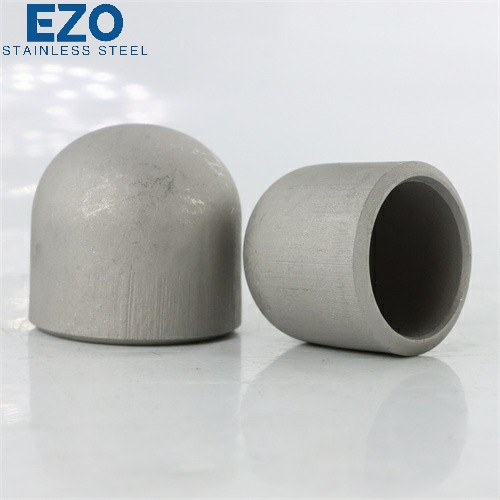 SS304 Sch5s Hygienic Butt Weld Curve Conical Dished Head Pipe End Cap for Water Supply