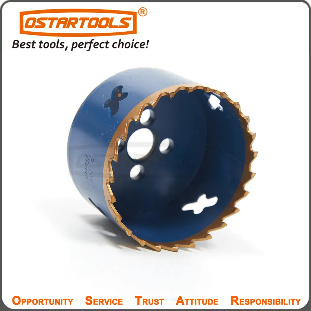 Premium Tct Hole Saw with Carbide Teeth for Metal Cutting