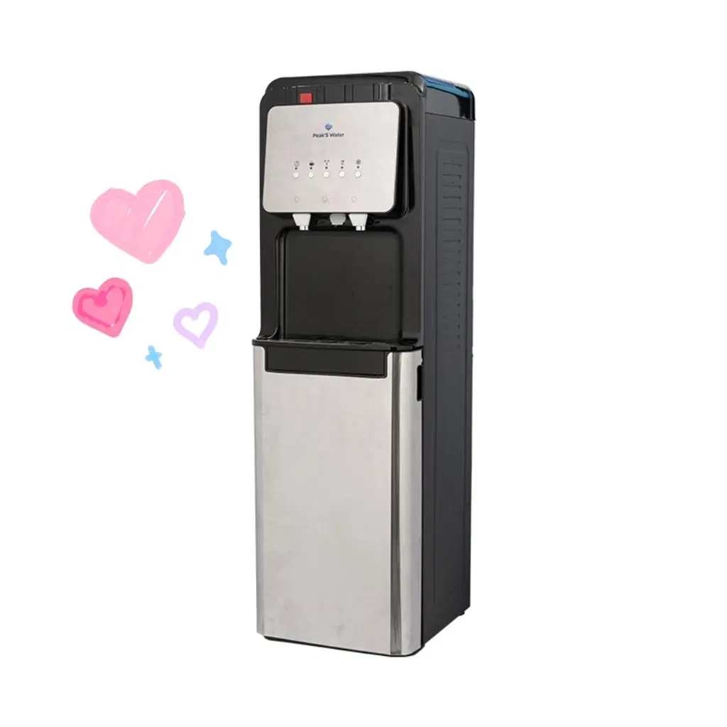 Ice Production Capacity Hot and Cold Bottom Loading Water Dispenser