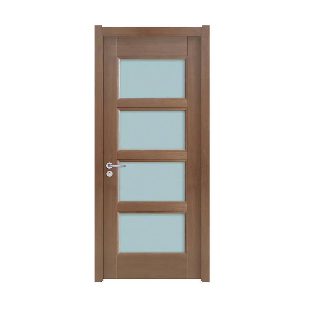 Interior Wood Glazed Door with Frame