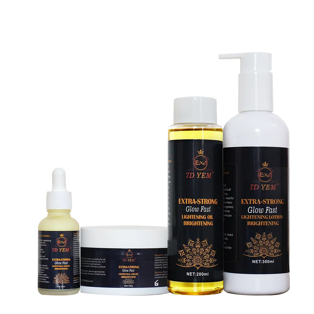 Skin Care Product Set Hyaluronic Acid Vitamin C Beauty Anti Aging Bightening Skin Glutathione High Quality Whitening Set